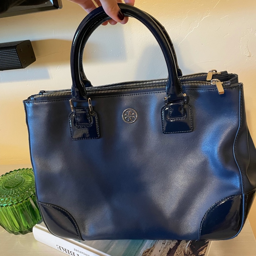 Tory Burch Leather Tote Bag